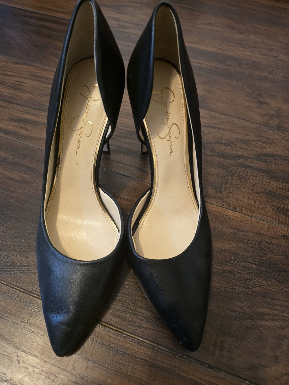 Jessica Simpson Black Women's Pointed-Toe D'Orsay Pumps